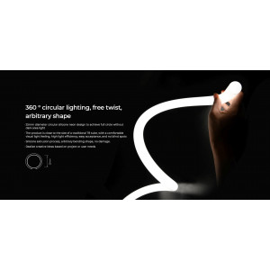 Elastyczna neonówka KOLORY 24V IP65 14,4W 950Lm 3000K 5m (NNR25-WW)