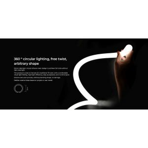 Гнучкий неон COLORS 24V IP65 14,4W 950Lm 3000K 5м (NNR25-WW)