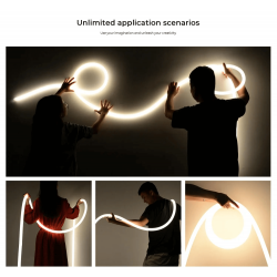 Flexible neon COLORS 24V-IP65 14,4W 950Lm 3000K 5m (NNR25-WW)