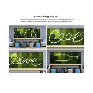 Гнучкий неон COLORS 24V IP65 14,4W 950Lm 3000K 5м (NNR25-WW)