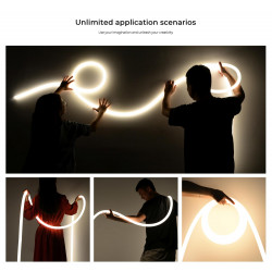 Elastyczna neonówka KOLORY 48V IP65 14,4W 950Lm 4000K (NNR25-20M-NW)