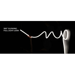 Flexible neon COLORS 24V-IP65 14.4W 950Lm 3000K 5m (NNR25P-WW)