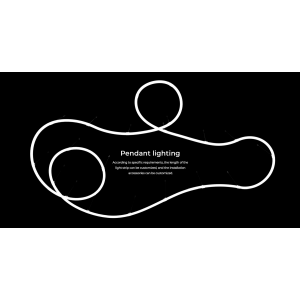 Flexible neon COLORS 24V-IP65 14.4W 2300/4000K 5m (NNR25-CCT)