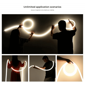 Flexible neon COLORS 24V-IP65 14.4W 2300/4000K 5m (NNR25-CCT)