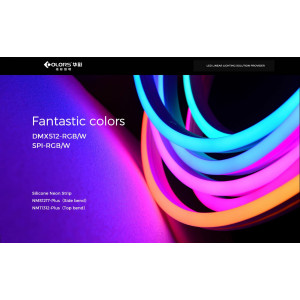 Flexible neonCOLORS 24V-IP67 18W RGB-SPI 5m (NMT1312-SPI-24V-RGB)