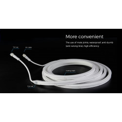 Адресний гнучкий неон COLORS 24V IP67 18W RGB-SPI 5м (NMT1312-SPI-24V-RGB)