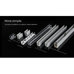Adresowalny elastyczny neon KOLORY 24V IP67 18W RGB-SPI 5m (NMT1312-SPI-24V-RGB)