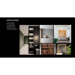 Гнучкий неон COLORS 24V IP54 7,2W 235Lm 3000K 5м (NMS0306-WW)