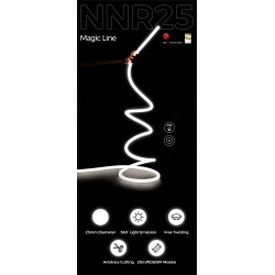 Flexible neon COLORS 24V IP65 14.4W 510Lm RGB 5m (NNR25-RGB)