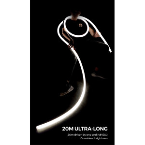 Гнучкий неон COLORS 12V IP65 21,6W 302Lm RGB-SPI 3м (NNR25-RGB-SPI)