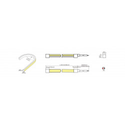 Neon neon KOLORY 24V-IP65 8,8W 670Lm 2700K 5m (NJT1010-SW)