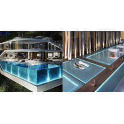 Flexible neon COLORS 24V IP67 24W RGB-3000K 5m (NMT1312-PRO-RGBWW)