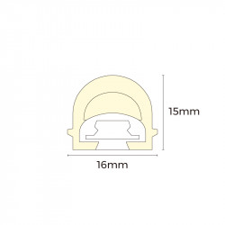 Neon neon COLORS Sauna 24V IP67 5W 360Lm 2700K 5m (ANT1615-SW)