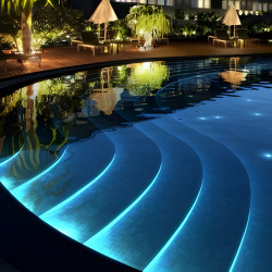 COLORS flexible neon for swimming pools 24V IP68 10W 630Lm 4000K 5m (AWT2020-NW)