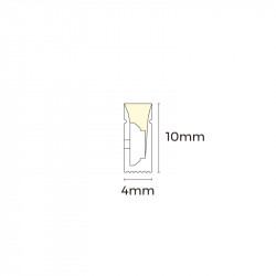 Гнучкий неон COLORS 24V IP65 7,2W 240Lm 2700K 5м (NMS0410-SW)