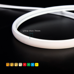 Flexible neon COLORS 24V IP67 10W 750Lm 4000K 5m (NNT0711-NW)