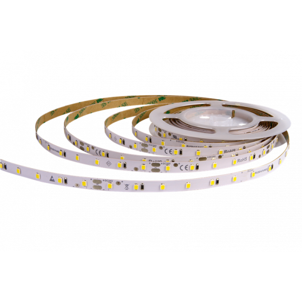 LED strip RISHANG 60-2835-24V-IP20 6W 550Lm 4000K 5m (RD0860TC-B-NW)