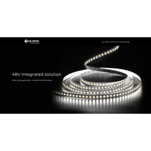 Taśma LED COLORS 144-2835-48V-IP33 5,4W 558Lm 3000K 5m (DS8144-48V-12mm)