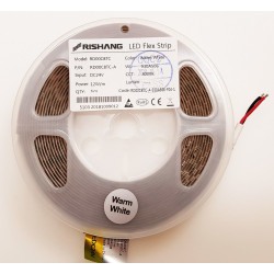 Taśma LED RISHANG 128-2835-24V-IP68 12W 1535Lm 4000K 5m (RDA2C8TC-A-NW)
