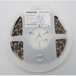 Світлодіодна стрічка RISHANG 60-5050-12V-IP33 12.9W RGB 5м (RD0060AQ)