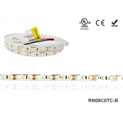 Taśma LED RISHANG 120-2835-24V-IP20 8,6W 818Lm 6500K 5m (RN08C0TC-BW)