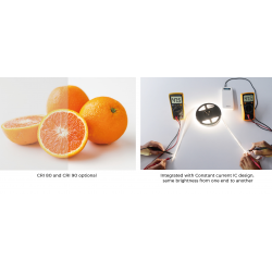 Taśma LED COLORS 160-2835-24V-IP20 16,4W 2500Lm 4000K 5m (DS8160-24V-10mm-NW)