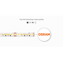 Світлодіодна стрічка COLORS 192-2835-24V-IP20 25W 3700Lm 4000K 5м (DS8192-24V-12mm-NW)