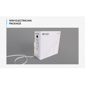 LED strip COLORS 120-2835-24V-IP20 9.6W 900Lm 2700K 5m (DJ120-24V-8mm-SW)