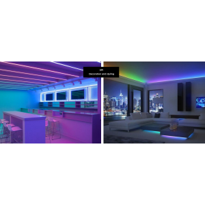 LED strip COLORS 60-5050-12V-IP20 9.3W SMART RGBX 5m (DS560RGB-12V-10mm)