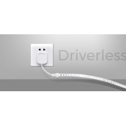 Світлодіодна стрічка COLORS 52-2835-230V-IP65 5.3W 450Lm 2850K 50м (H852-230V-12mm-WW)