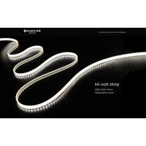 LED strip COLORS 52-2835-230V-IP65 6W 450Lm 2850K 50м (H852-230V-12mm-WW)