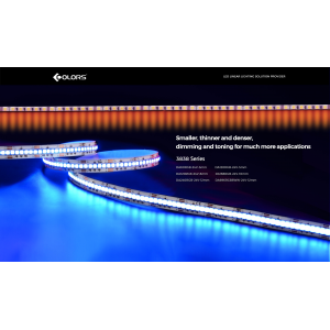 Taśma LED COLORS 120-3838-24V-IP33 10W RGB 5m (DA120RGB-24V-8mm)