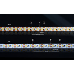 Світлодіодна стрічка COLORS 120-2835-12V-IP33 8.4W 800Lm 4000K 5м (D8120-12V-5mm-NW)