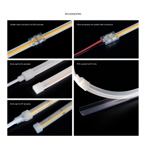 Taśma LED COLORS COB-24V-IP20 15W 1470Lm 4000K 5m (DF15-24V-8mm-NW)