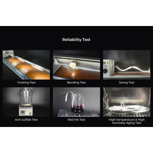 Taśma LED COLORS Chip-24V-IP20 8,8W 980Lm 3000K 5m (FD128-24v-8mm-WW)