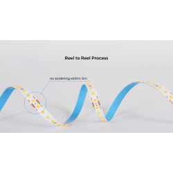 Світлодіодна стрічка COLORS Chip-24V-IP20 8.8W 1040Lm 4000K 5м (FD128-24v-8mm-NW)