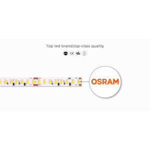 Світлодіодна стрічка COLORS 256-2835-24V-IP20 34W 4800Lm 4000K 2.5м (DS8256-24V-12mm-NW)