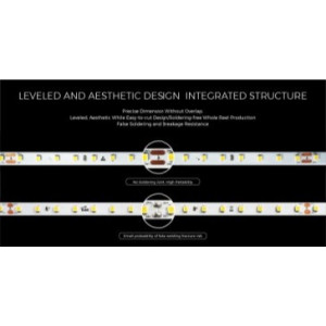 Світлодіодна стрічка COLORS 80-2835-24V-IP20 6.6W 1035Lm 3000K 5м (DR880-24V-8mm-WW)