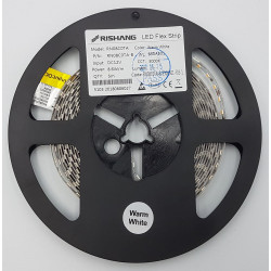 LED strip RISHANG 120-2835-12V-IP20 8,6W 818Lm 2700K 5m (RN08C0TA-B-SW)