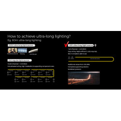 Світлодіодна стрічка COLORS 120-2835-48V-IP20 8.8W 950Lm 3000K 5м (D8120-48V-10mm-WW)