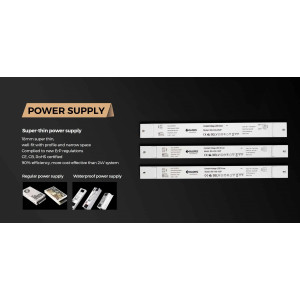 Taśma LED COLORS 80-2835-48V-IP20 5,8W 650Lm 4000K 5m (D880-48V-10mm-NW)