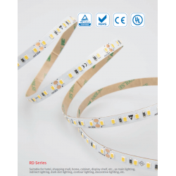 Taśma LED RISHANG 120-2835-12V-IP33 9,6W 785Lm 6000K 50m (RD08C0TA-B-W_50)