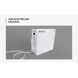 Taśma LED COLORS 60-2835-12V-IP20 4,4W 475Lm 3000K 50m (DJ60-12V-8mm-WW8_DP50)