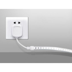 Світлодіодна стрічка COLORS 104-2835-220V-IP65 10.6W 1100Lm 5700K 20м (H8104-230V-12mm-IP65-W)