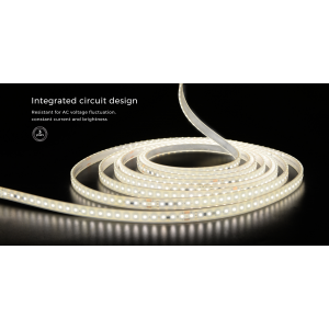 LED strip COLORS 104-2835-220V-IP65 10.6W 1100Lm 5700K 20m (H8104-230V-12mm-IP65-W)