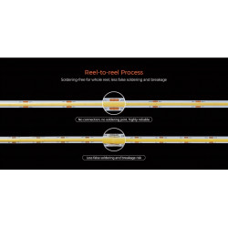 LED strip COLORS COB-24V-IP20 7.2W 605Lm 2700K 5m (DRF6-24V-8mm-SW)