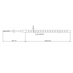 Taśma LED RISHANG 120-2835-12V-IP20 9,6W 4000K 5m (RV08C0TA-A-NW)
