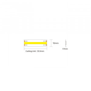 Taśma LED COLORS COB-48V-IP20 10W 830Lm 3000K 15m (DF8-48V-10mm-WW)