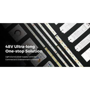 Taśma LED COLORS 120-2835-48V-IP20 8,8W 985Lm 4000K 5m (D8120-48V-10mm-NW)